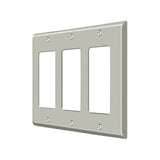 Switch Plate, Triple Rocker