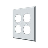 Switch Plate, Quadruple Outlet