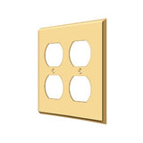 Switch Plate, Quadruple Outlet