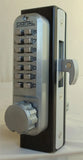 Lockey 2950DC Keyless Mechanical Digital Mortised Hook Bolt Double Sided Door Lock