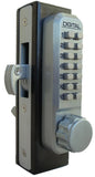 Lockey 2950DC Keyless Mechanical Digital Mortised Hook Bolt Double Sided Door Lock