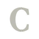 4" Residential Letter C