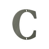 4" Residential Letter C