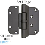 Hoppe F79, 2009 Set Hinge Lhi/Rho, Oil Rubbed Brass - 2972719