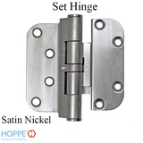 Hoppe F42-R, 2009 Set Hinge, Lhi / Rho - Satin Nickel - 2972743