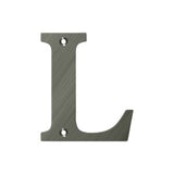 4" Residential Letter L