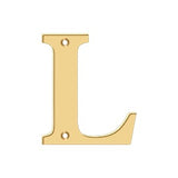 4" Residential Letter L