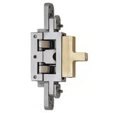 AGB 2D Concealed Glass Hinge - Hold Open Function, Stainless Steel