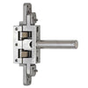 AGB 2D Concealed Glass Hinge - 80kg Self-Close Function, Stainless Steel