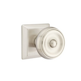 Emtek 8231 CLASSIC BRASS - Knobsets With Quincy Rosette Privacy Set