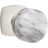 Emtek 5306 Select Brass Knob With Conical Stem And Urban Modern Rosette Dummy, Pair