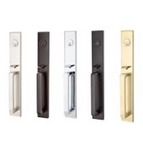 Emtek EMP4819 Lausanne Single Cylinder Entrance Handleset - Brass Tubular - EMPowered Upgrade