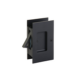 Emtek 2107 Modern Rectangular Pocket Door Lock (2-1/2" x 4-1/2") - Passage