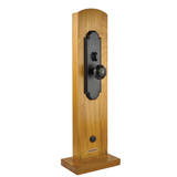 Emtek 3033 Octagon Lost Wax Cast Bronze Mortise Entrance Handleset - Dummy