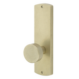 Emtek 7622 Missoula 9" Non-Keyed Sideplate Lockset, Privacy - Sandcast Bronze Tubular