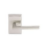 Emtek 5211 MODERN CLASSIC BRASS - LEVERSETS With Neos Rosette Privacy Set