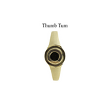 THUMB TURN KIT FOR MULTIPOINT LOCK TRIM, EMTEK - POLISHED BRASS