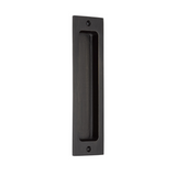 Emtek 220408 Rustic Modern Rectangular Sandcast Bronze Flush Pulls (2" x 8")