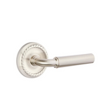 Emtek 8101 CLASSIC BRASS LEVERSETS With Rope Rosste Passage Set