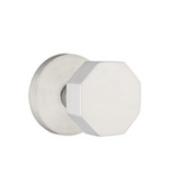 Emtek S100 STAINLESS STEEL - KNOBSETS With Disk Rosette Passage Set