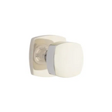 Emtek 5326 MODERN DESIGNER BRASS KNOBSETS With Urban Modern Rosette Privacy Set