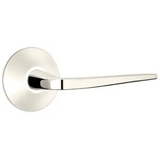 Emtek 5057 MODERN CLASSIC BRASS - LEVERSETS With Modern Rosette Dummy, Pair
