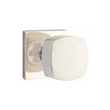 Emtek 5110 MODERN DESIGNER BRASS KNOBSETS With Square Rosette Passage Set