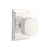 Emtek 5211 MODERN DESIGNER BRASS KNOBSETS With Neos Rosette Privacy Set