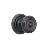 Emtek 8050 CLASSIC BRASS - Knobsets With Regular Rosette Dummy, Pair