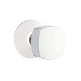 Emtek 5107 MODERN DESIGNER BRASS KNOBSETS With Modern Rosette Passage Set