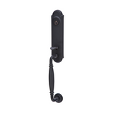 Emtek 460131 Monolithic with Normandy Grip Entrance Handleset - Wrought Steel Tubular - Dummy