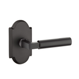 Emtek 7108 SANDCAST BRONZE - LEVERSETS With #1 Rosette Passage Set