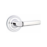 Emtek 8050 CLASSIC BRASS - LEVERSETS With Regular Rosette Dummy, Pair