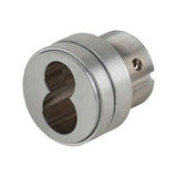 Schlage Commercial 80-101 (SFIC) Small Format Interchangeable Core Mortise Cylinder Housing for L or PM Series Locks with Rose Trim, Less Core