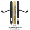 Marks Door Handle Set Marks 2750 Thinline Storm and Security Door Handle Set