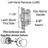 Marks Mortise Lock 90 Series Right Hand Marks Mortise Lock Case
