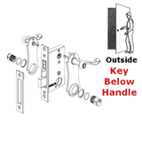 Marks 9215 Series Door Lever Hardware Set For Security Doors