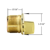 Marks Mortise Cylinder For Storm Doors and Security Doors With Marks Cam