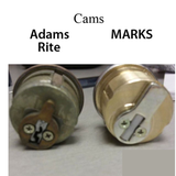 Marks Mortise Cylinder For Storm Doors and Security Doors With Marks Cam