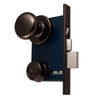 Marks Blemished Oil Rubbed Bronze Marks Series 22 Entrance Lockset - 1" x 7-1/8" Lock Face - Right Hand Reverse