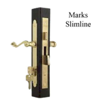 Lock Body Case Marks Slimline 25mm Backset