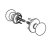 Marks Door Knob Pair For Security Doors Fits 22Ac Mortise Locks Security Knobs