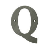 4" Residential Letter Q