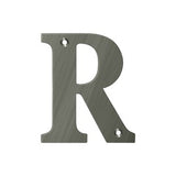 4" Residential Letter R