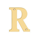 4" Residential Letter R