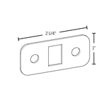 Head and Sill Strike Kit for Trilennium 3020 Multi-Point Lock