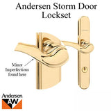 Andersen Traditional Storm Door Handel Set and Hardware Andersen Door Lever- Choose Finish