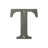 4" Residential Letter T