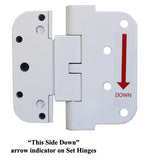 Hoppe F1721, 2009 Guide Hinge, Metallic Gold - 11935923