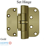 Hoppe F1713, 2009 Set Hinge, Rhi / Lho - Gold - 3033924